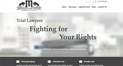 Desktop Screenshot of moraleslawoffice.com